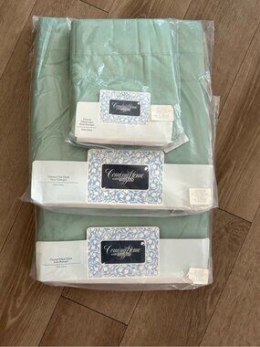 Lands End Coming Home Full Flannel Set Sheet
